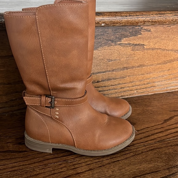 Girls boots size 8 toddler brown - Picture 3 of 5